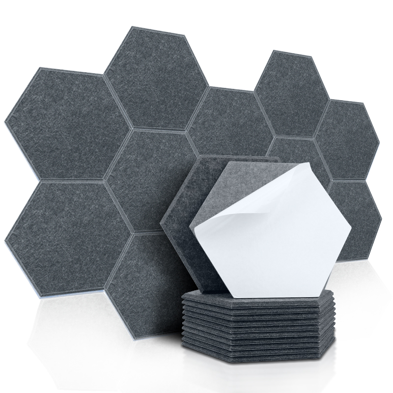 Gaming Accessories Wall - Sound Proof Wall Panels 12Pcs Hexagon