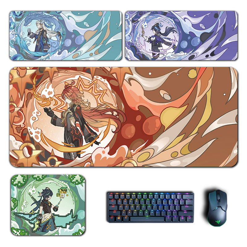 Gaming Accessories Computer - Anime Genshin Impact Mouse Pad Hu