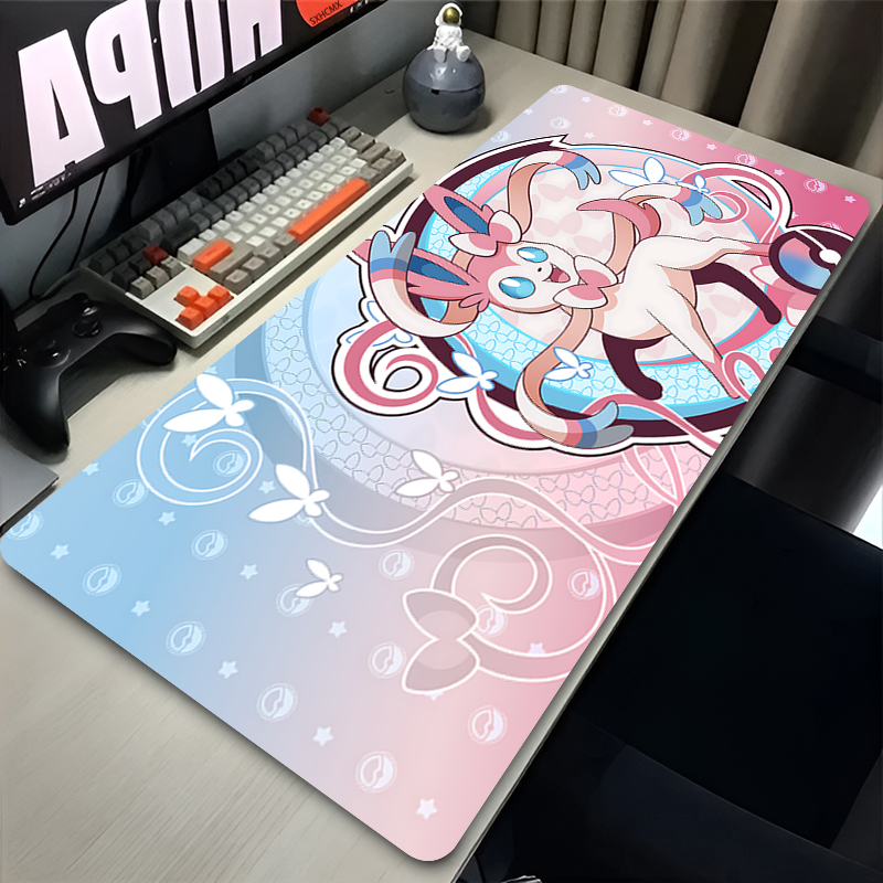 Gaming Accessories Computer - Large Pink Cute Mousepad XXL Gaming