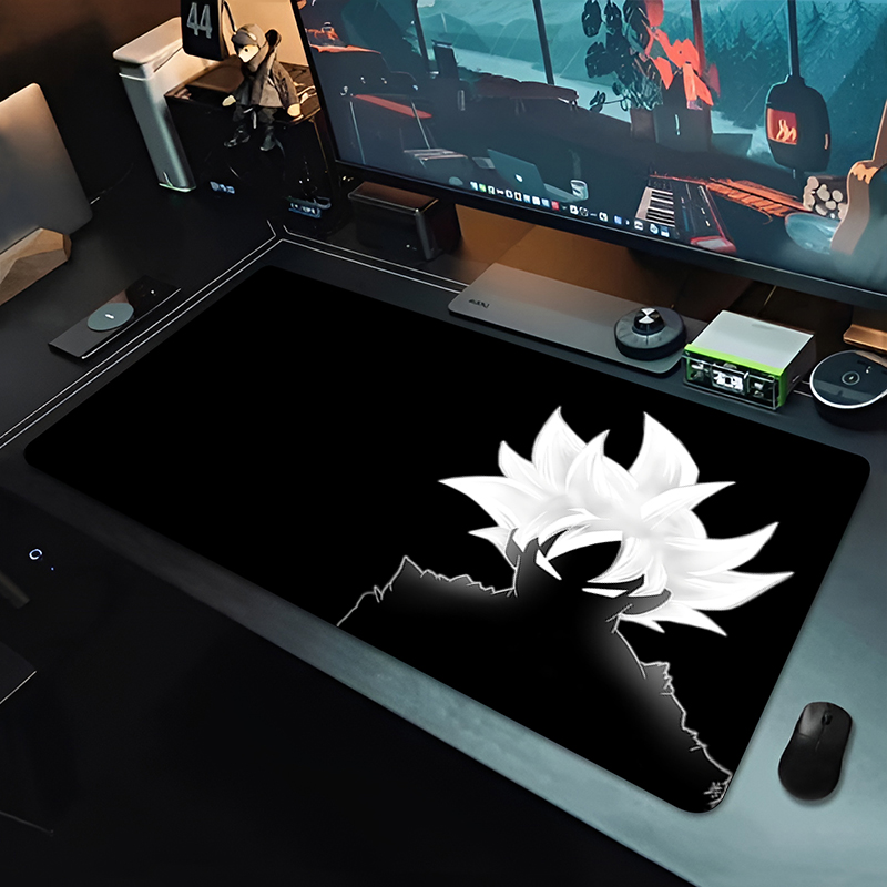 DBZ Black Anime Mouse Pad Drag - Gaming Accessories Computer ulasan dan harga