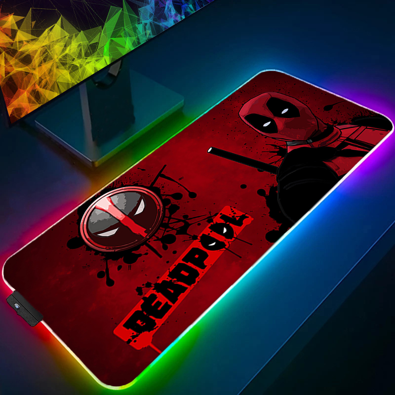 LED Mouse Pad Gaming Backlight - Gaming Accessories Computer ulasan dan harga