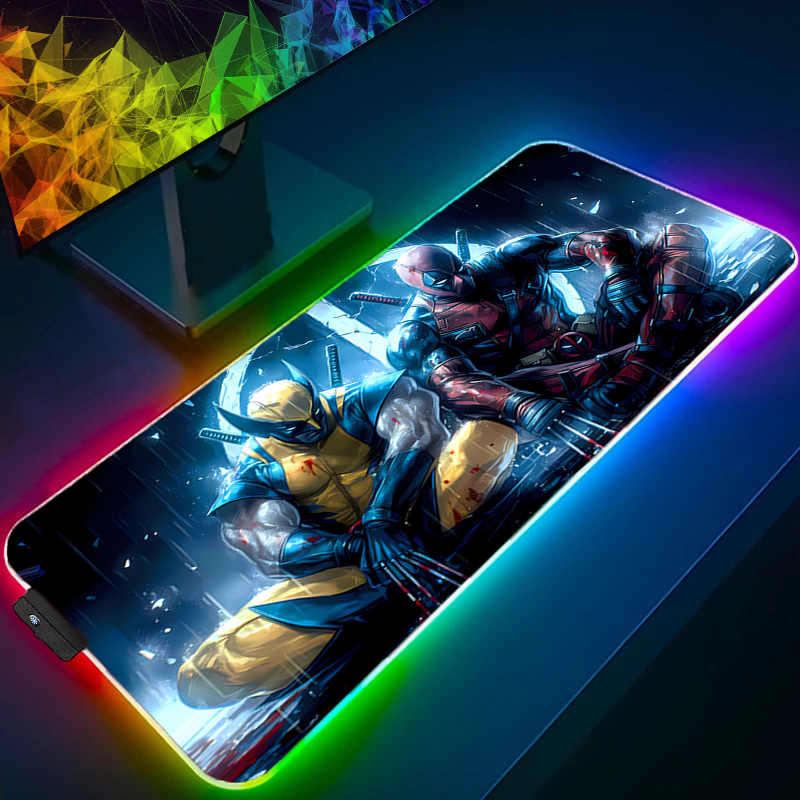 LED Mouse Pad Gaming Backlight - Gaming Accessories Computer ulasan dan harga