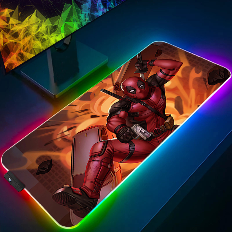 LED Mouse Pad Gaming Backlight - Gaming Accessories Computer ulasan dan harga