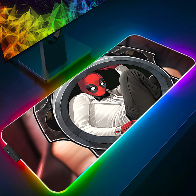 LED Mouse Pad Gaming Backlight - Gaming Accessories Computer ulasan dan harga