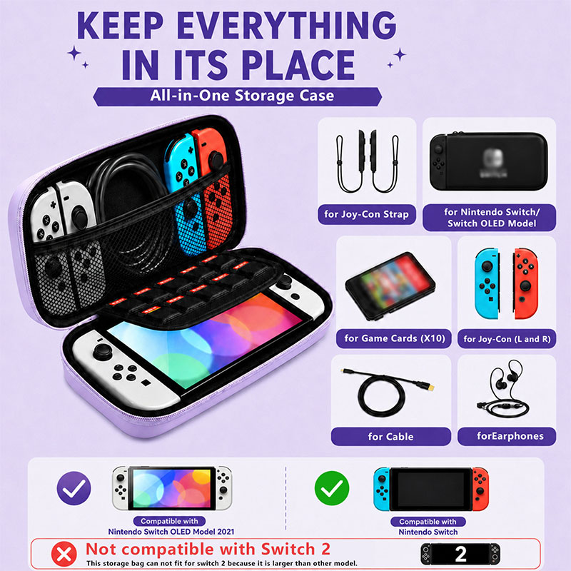 Portable Carrying Case With Me - Gaming Accessories Bag ulasan dan harga
