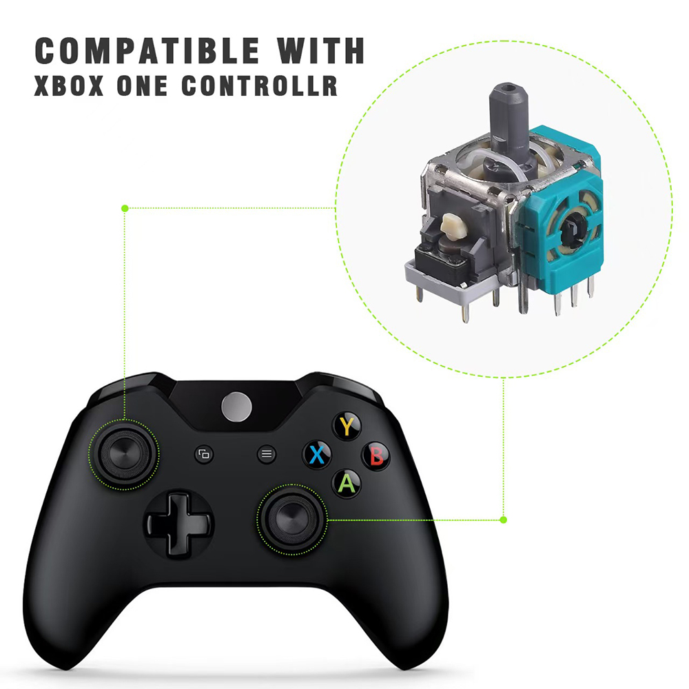 10pcs Replacement 3D Analog Jo - Gaming Accessories Xbox One ulasan dan harga