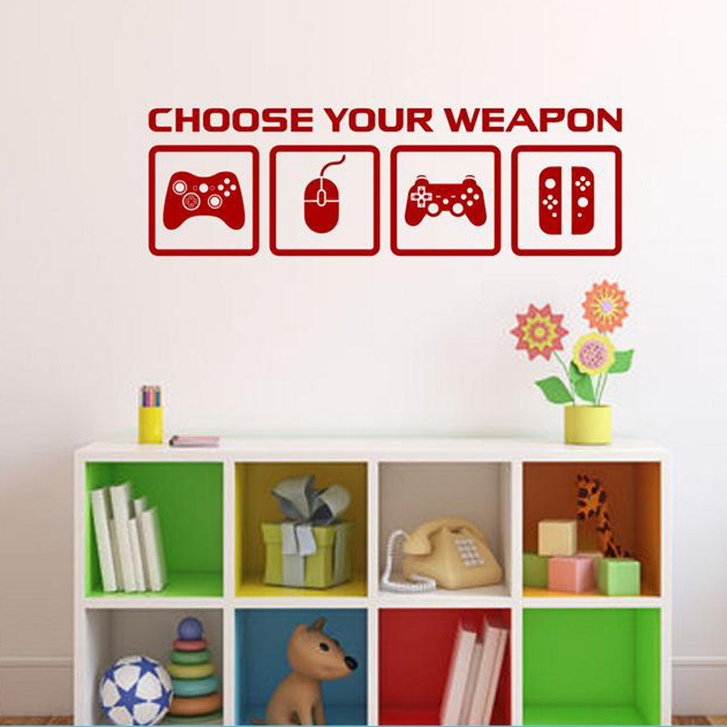 Video Game Decor Wall Decal  C - Gaming Accessories Wall ulasan dan harga