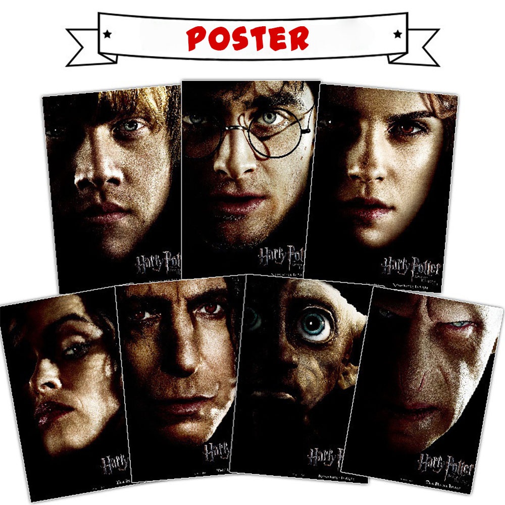 Genuine Harry Potter Posters H - Gaming Accessories Wall ulasan dan harga