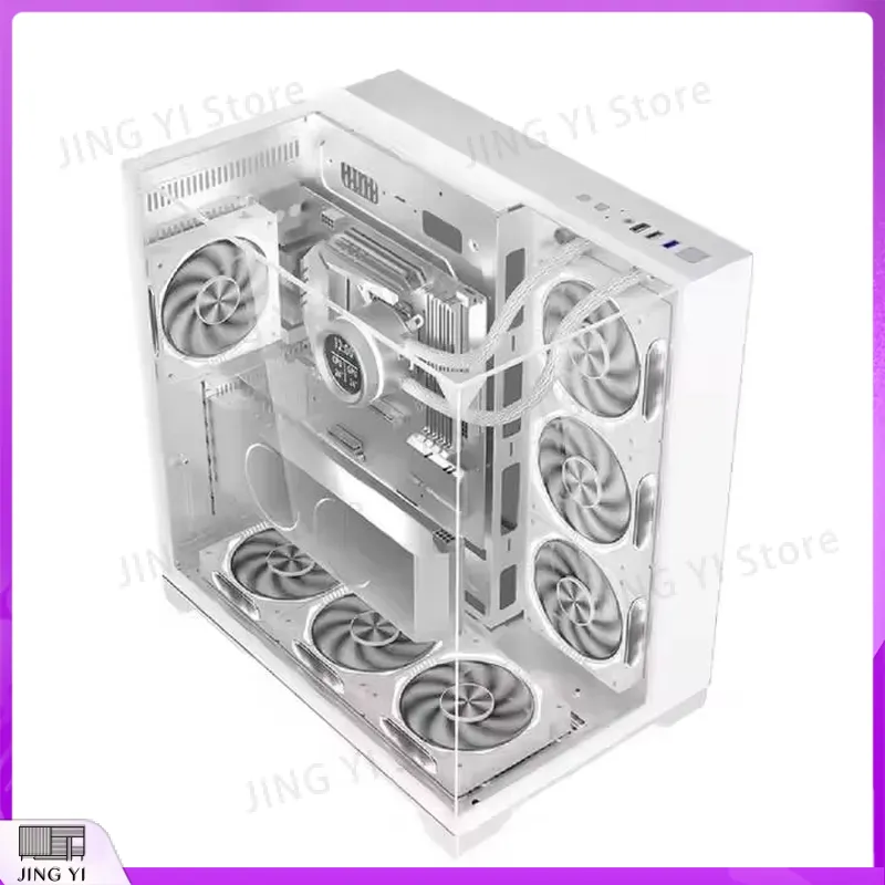 Custom Full Tower ATX Computer - Case Mesh Panel ulasan dan harga