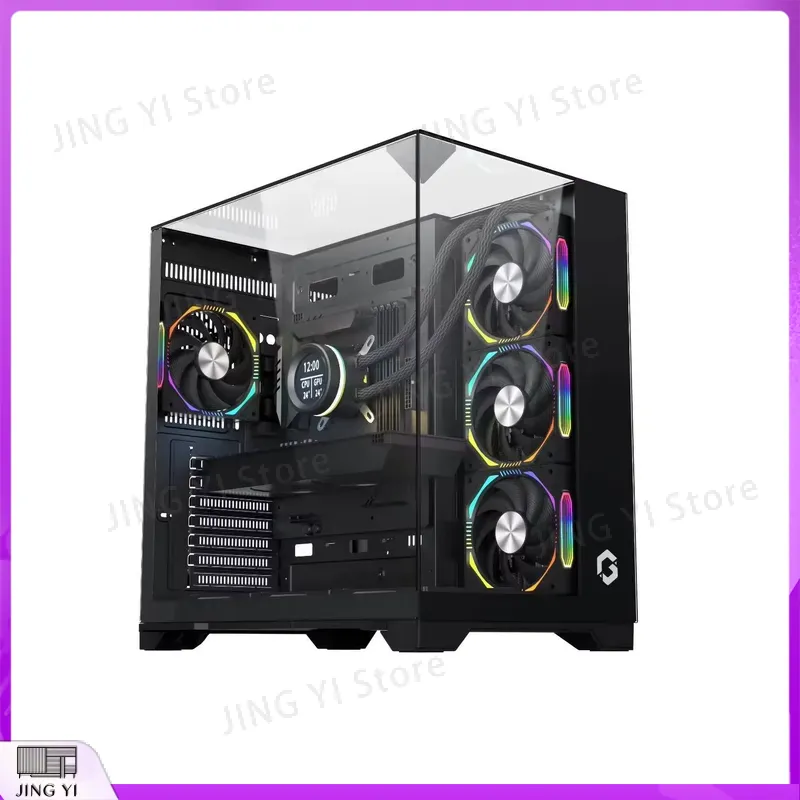 Custom Full Tower ATX Computer - Case Mesh Panel ulasan dan harga