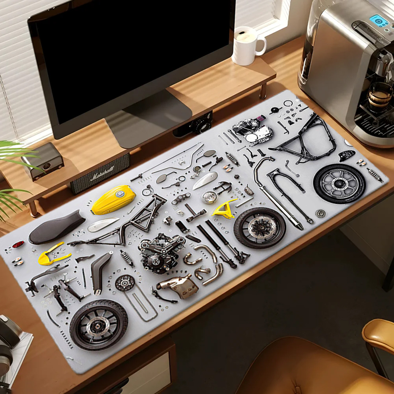 Disassembly Diagram Rubber Mou - Gaming Accessories Desk ulasan dan harga