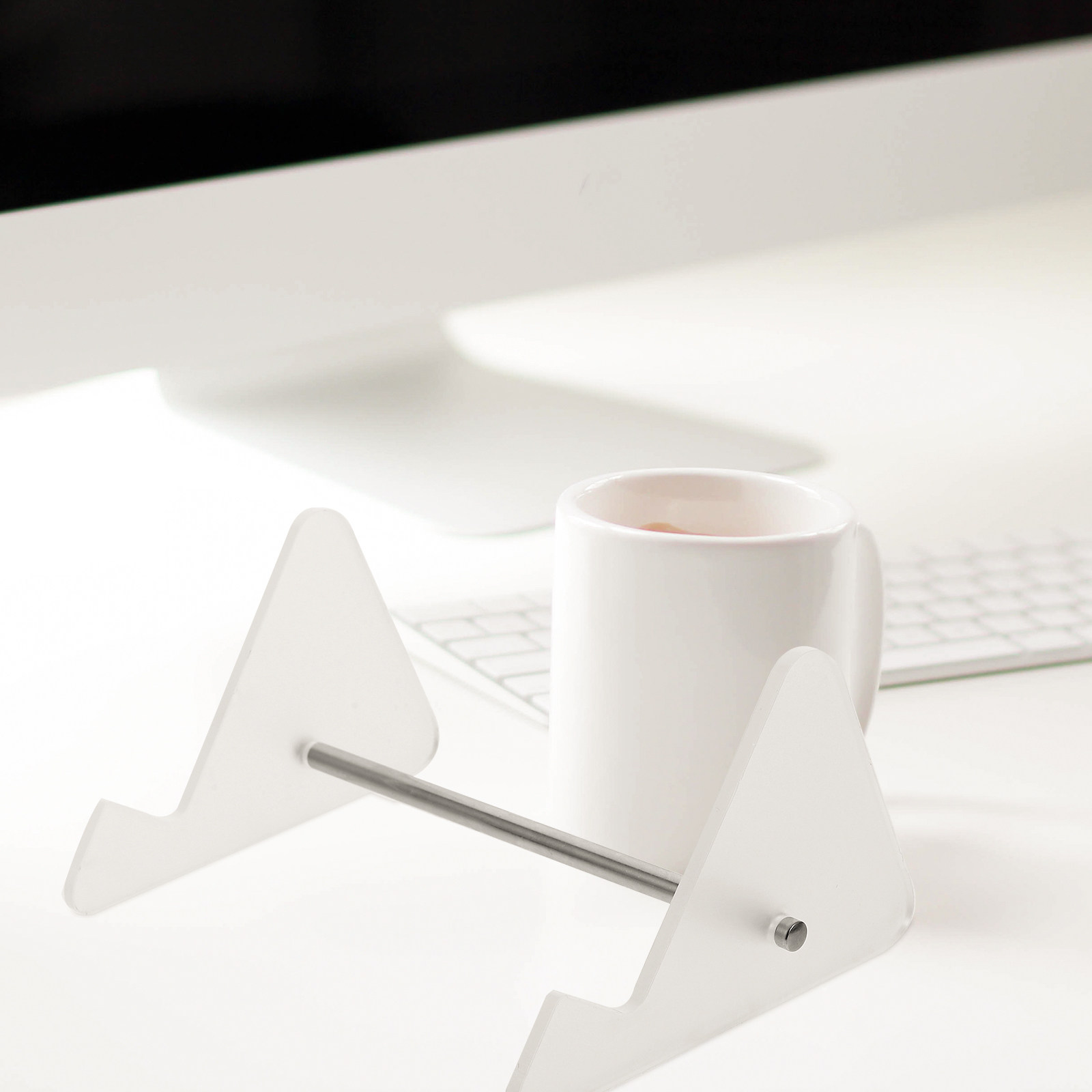 Transparent Acrylic Keyboard S - Gaming Accessories Desk ulasan dan harga