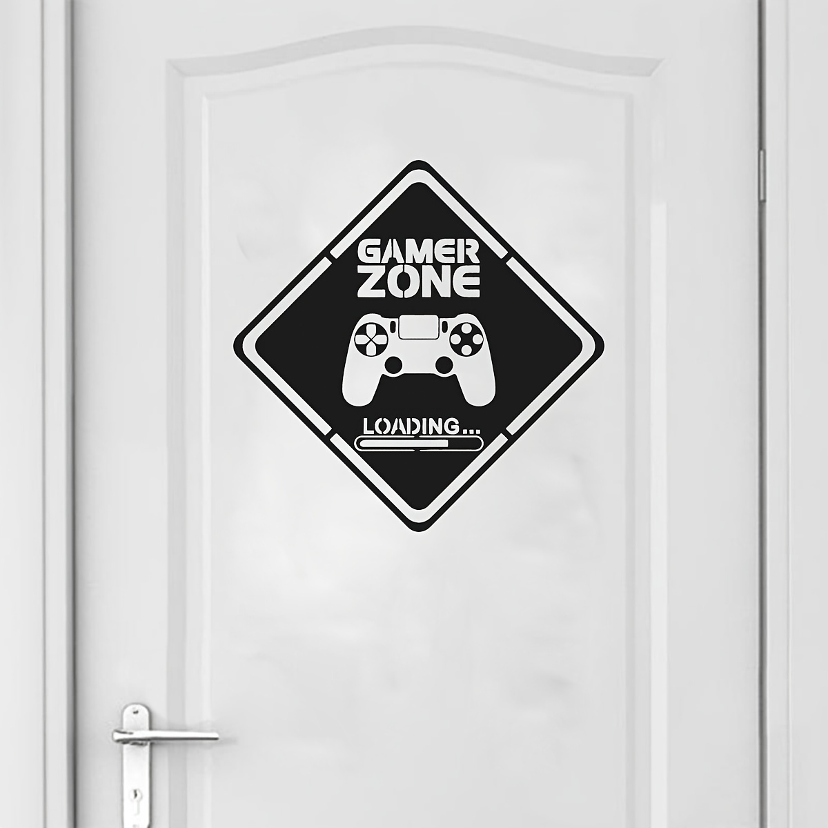 1pc Gamer Zone Door Decal Wall - Gaming Accessories Wall ulasan dan harga