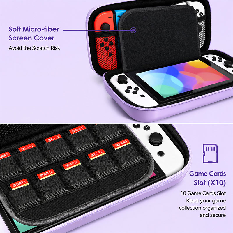 Macaron Color Hard Storage Bag - Gaming Accessories Bag ulasan dan harga