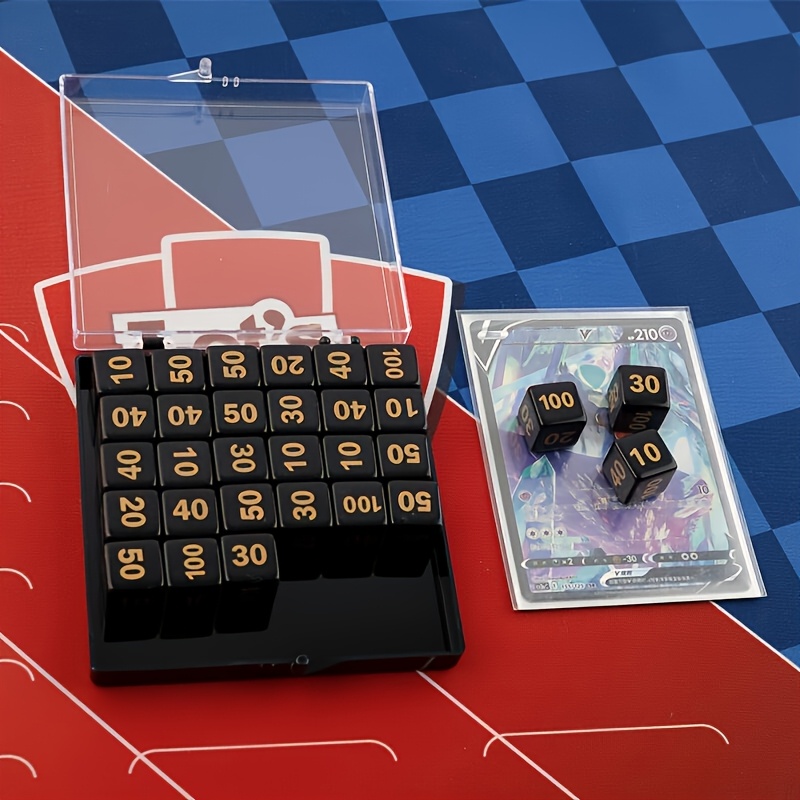 10pcs PTCG Counters Token Dice - Gaming Accessories To Have ulasan dan harga