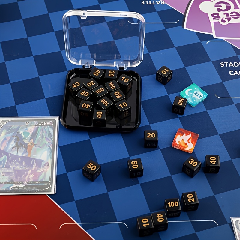 10pcs PTCG Counters Token Dice - Gaming Accessories To Have ulasan dan harga