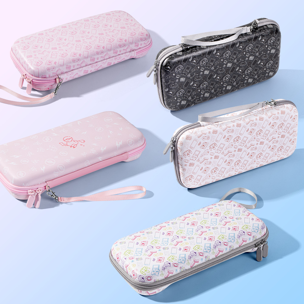 Portable Classic Print EVA Har - Gaming Accessories Bag ulasan dan harga