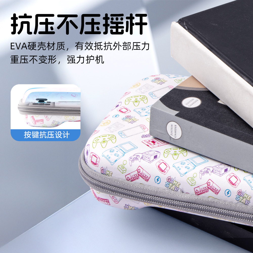 Portable Classic Print EVA Har - Gaming Accessories Bag ulasan dan harga