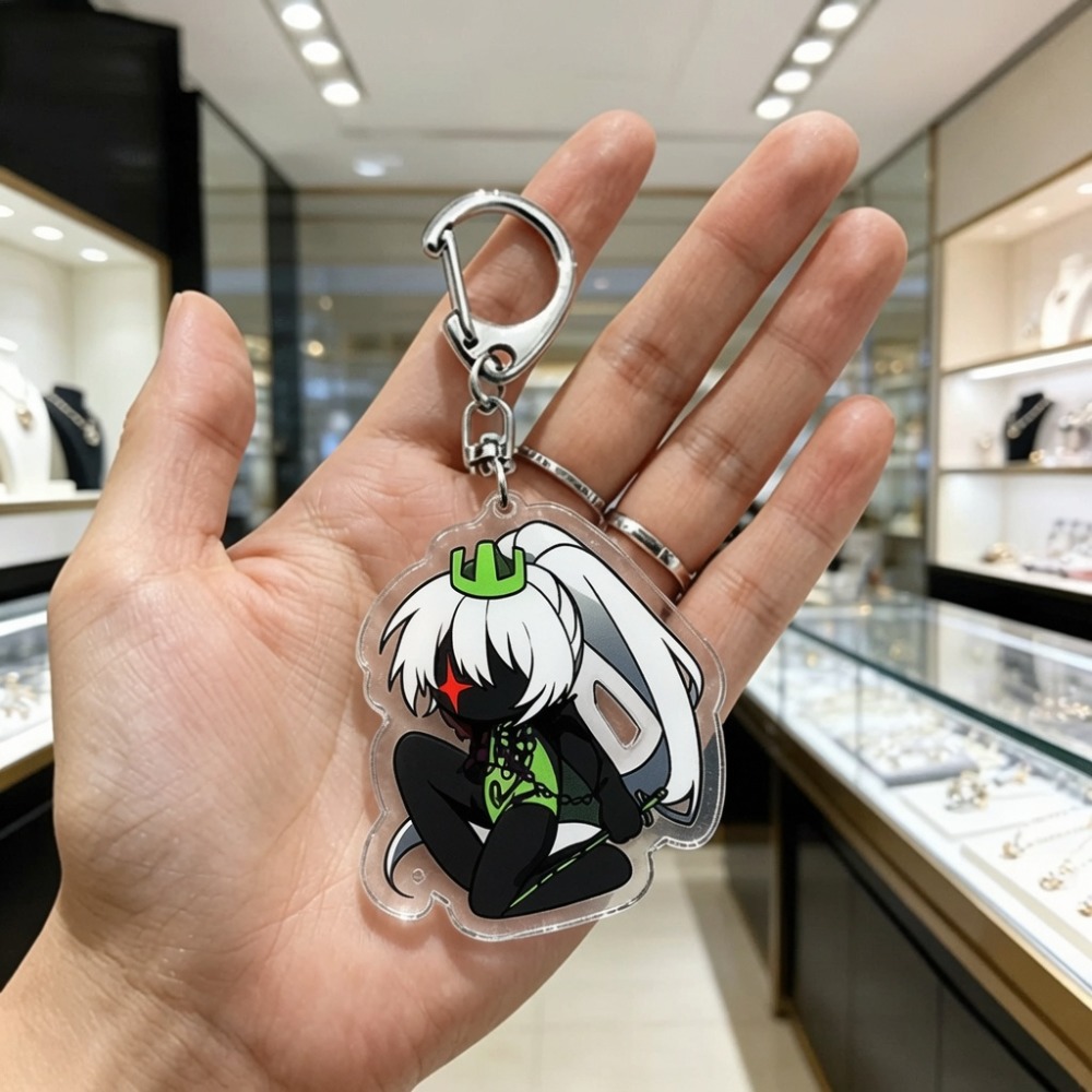 Cute Cartoon Chibi Keychains A - Gaming Accessories Bag ulasan dan harga